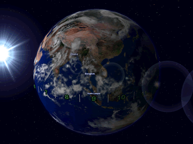 3D Earth Screensaver image