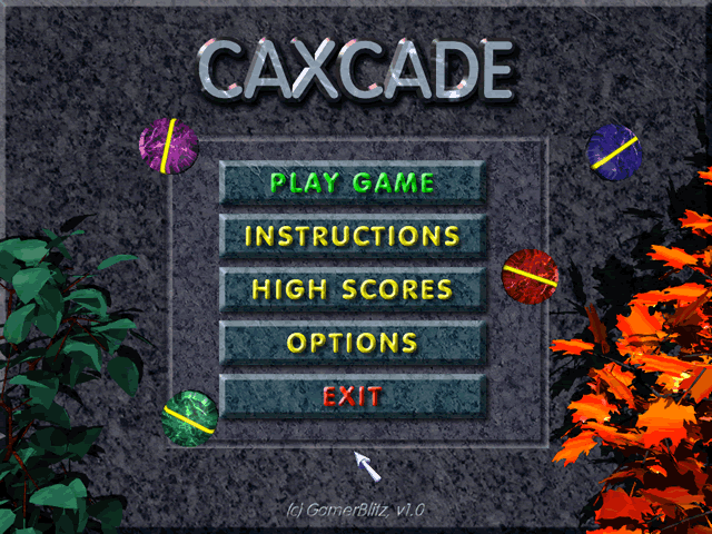 Caxcade screenshot