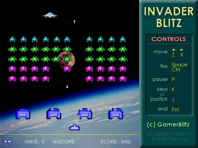 Invader Blitz screenshot